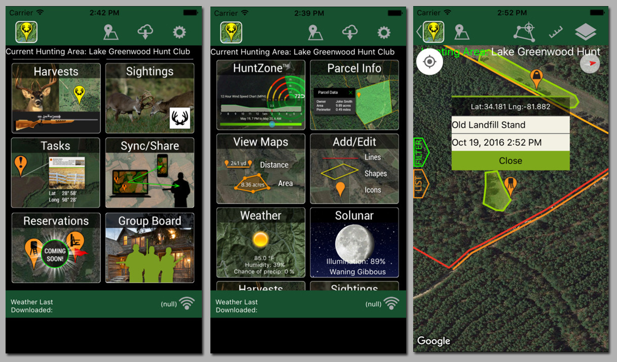 huntstand land management app